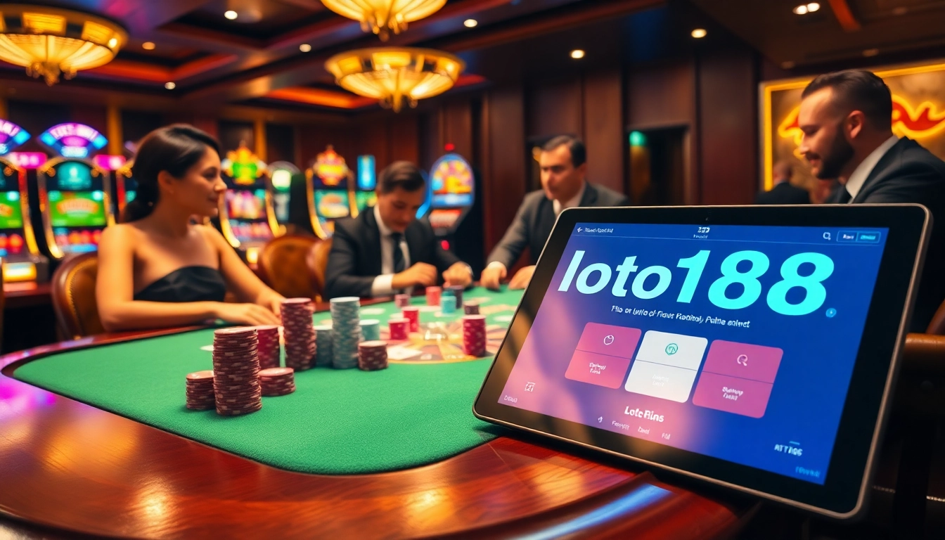 Experience the excitement of online gambling with loto188.gb.net offering thrilling casino games and vibrant visuals.